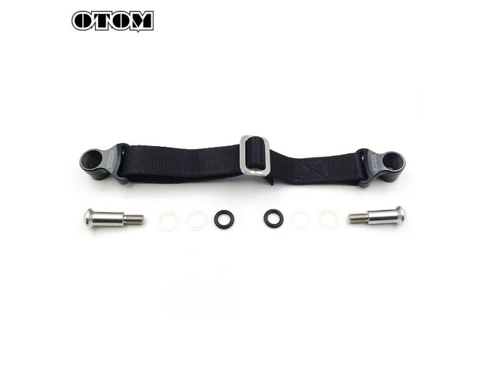 Стропа задняя С1 GR, Kayo, Honda, Yamaha, Kawasaki, CNC, красный